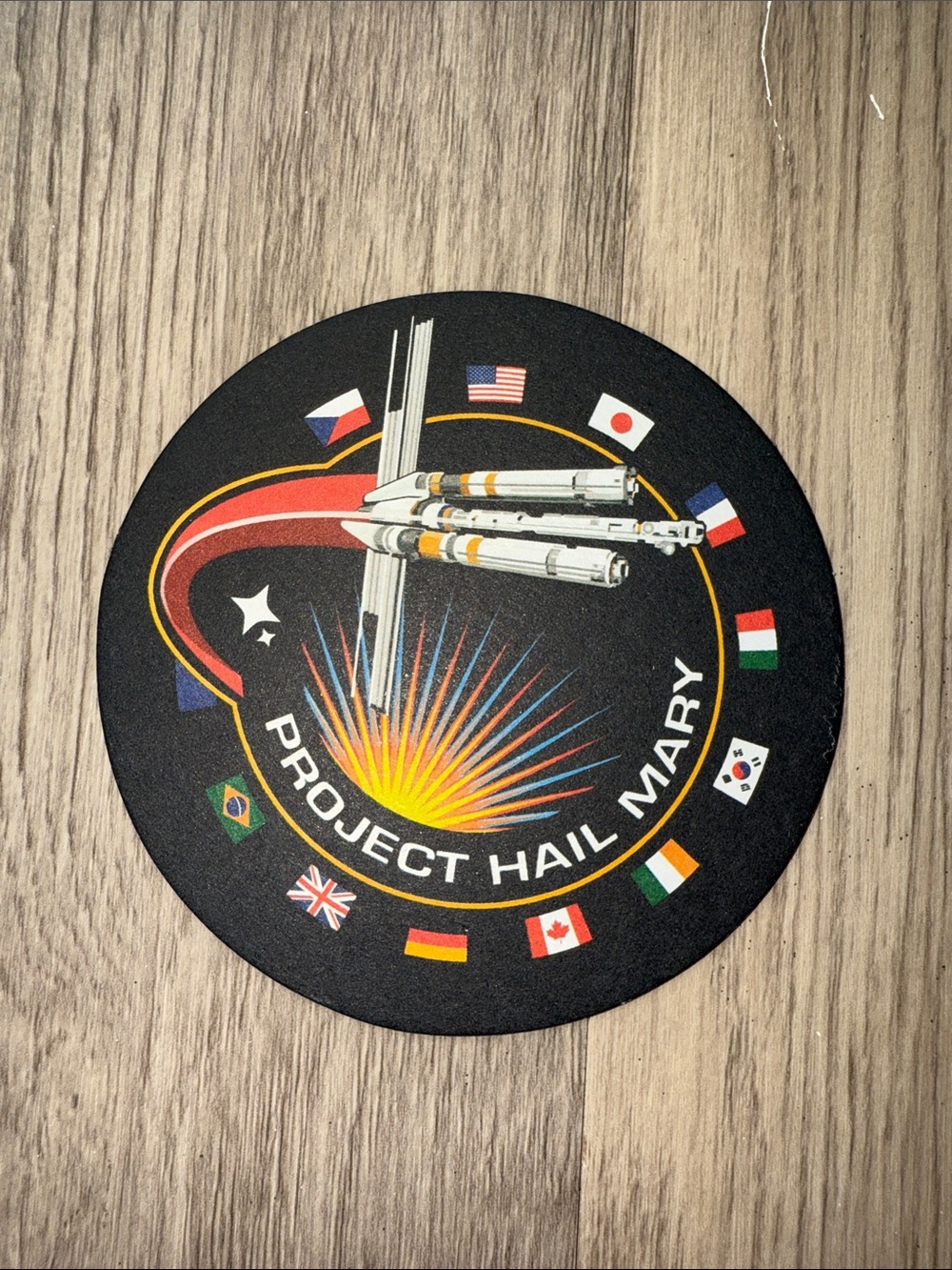 Project Hail Mary Promotional Coaster